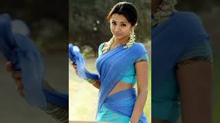 Actress Trisha Cute Look Half Saree Images