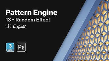 Getting Started with Pattern Engine for 3ds Max | 13 - Random Effect