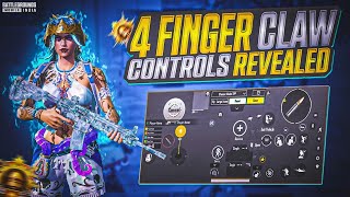 Fastest 4 Finger claw with controls code🔱 | BGMI & PUBG MOBILE.