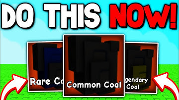How To GET COAL in GROW A GARDEN! Roblox (Smithing Update)