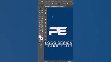 PE letter logo design #$ $$ #shorts #shortsfeed #viral