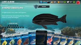 I Caught The New Striped Sweetlips - Fishing Clash Gameplay Ep515 screenshot 5