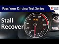 How to recover from a stall in a manual car?