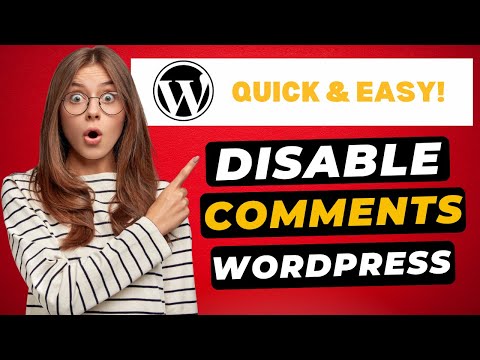 How To Disable Comments On WordPress 2026 🔥 - (FAST & Easy!)