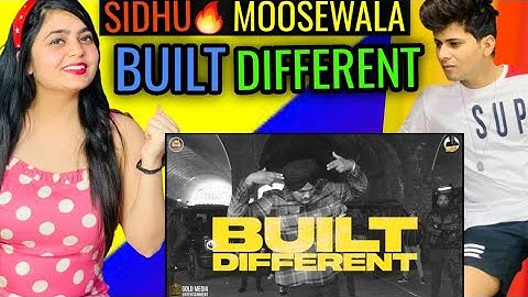 BUILT DIFFERENT(Official Audio) Sidhu Moose Wala |The Kidd| Moosetape|Reaction
