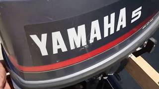Проверка привезенного из Японии лодочного мотора Yamaha 6E3-L 1990 года в &quot;домашних&quot; условиях.