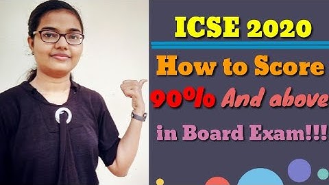 ICSE 2020||How to Score 90+ in Class 10 Board Exam||Master Mind