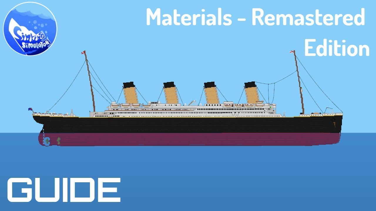 Sinking Simulator Materials Remastered Edition