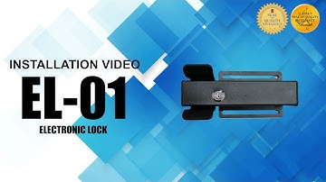 DIY How to Install an Electronic Gate Lock - Altech EL-01 Installation