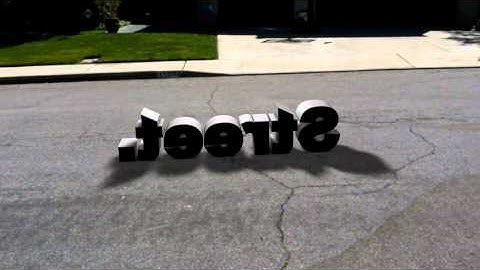 Motion Tracking 3d Text On Video - Tutorial In Description!