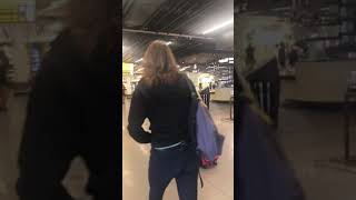 Amsterdam Schipol Airport Connecting Flight Journey