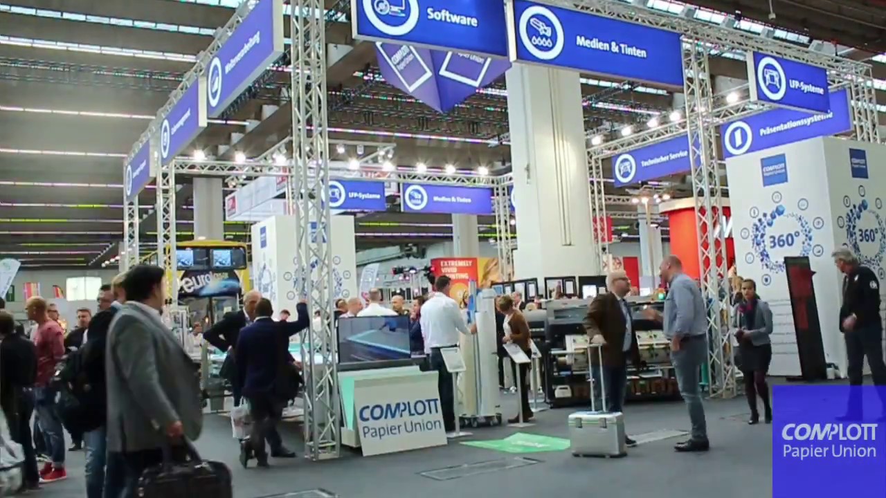Complott Papier Union Messeauftritt Viscom 16 In Frankfurt Youtube