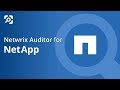 Netwrix auditor for netapp