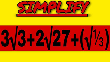Simplify (3√3 + 2√27 + 1/√3)|Class 9th Lesson 1|Real Numbers|Q.21(xii)|Xam Idea Proficiency Exercise