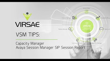 VSM Tips - Avaya Session Manager SIP Session Report