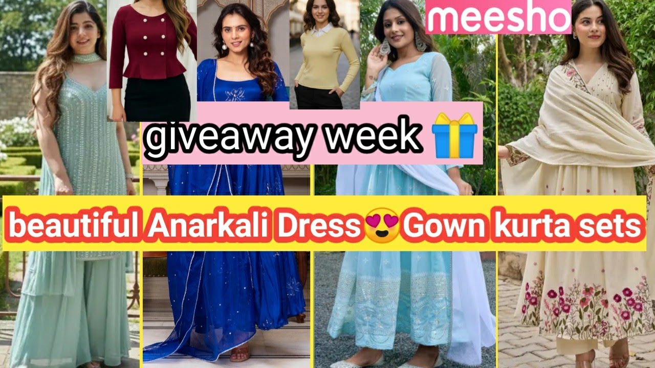 Meesho BEAUTIFUL Kurta Sets Haul | Meesho Dresses/Gown/Suit Sets Haul | Rashmi Singh Meesho Haul