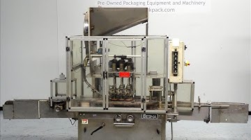 Used- Resina Model UN30 Automatic Inline Quill Screw Capper - stock # 71018001