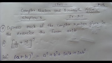 Express each of the complex number given in the exercise the form a+ib [1/3+3i]^3