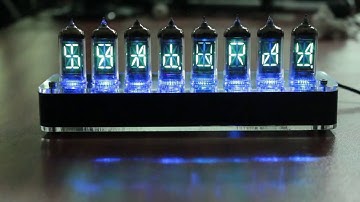 NIXT CLOCK -  IV17 VFD Tube Clock Complete Assembled Product   the flick 1