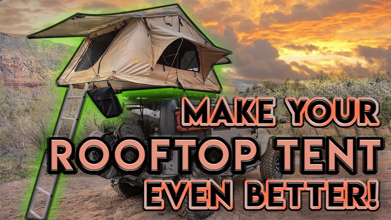 Three Awesome Products To Make Your Rooftop Tent Even Better!