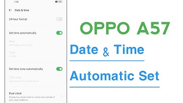 OPPO A57 Date & Time Automatically Set