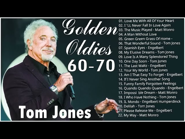 Tom Jones ,Paul Anka, Matt Monro, Engelbert , Elvis Presley - Oldies But Goodies 50's 60's 70's - class=