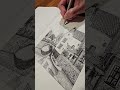 Fineliner Drawing | Pencil Sketch The Sky #urbansketch #fineliner #inkdrawing #penandink
