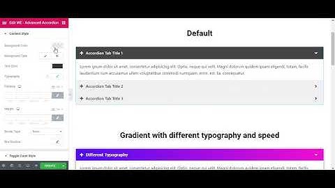 WPElite Advanced Accordion for Elementor
