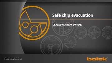 Safe chip evacuation