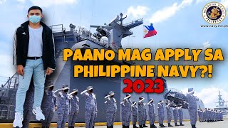PAANO MAG APPLY SA PHILIPPINE NAVY 2023 | MY JOURNEY APPLYING IN PHILIPPINE NAVY