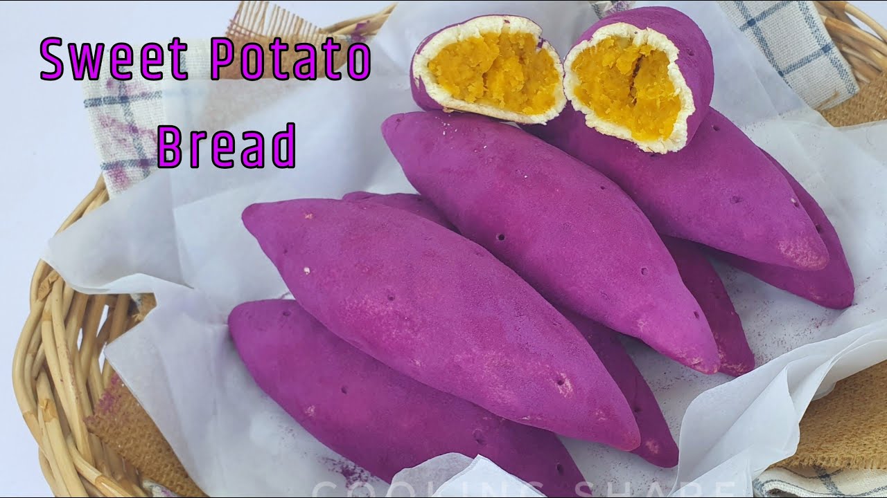 Sweet Potato Bread ขนมปังมันหวาน YouTube