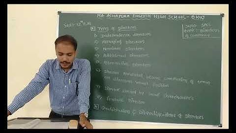 STD 12th EM SUB SPCC CH 5 DIRECTORS OF COMPANY PART 2 AMIT SIR