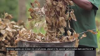 TEACA biomass briquettes as an alternative energy for Africa