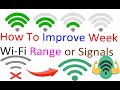How to Boost Wi-Fi Signals| week wifi | Tenda wifi extender| Tenda wifi booster | Tenda |