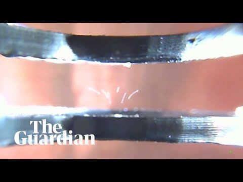 Aerosol particles suspended in Covid transmission testing lab - Aerosol particles suspended in Covid transmission testing lab