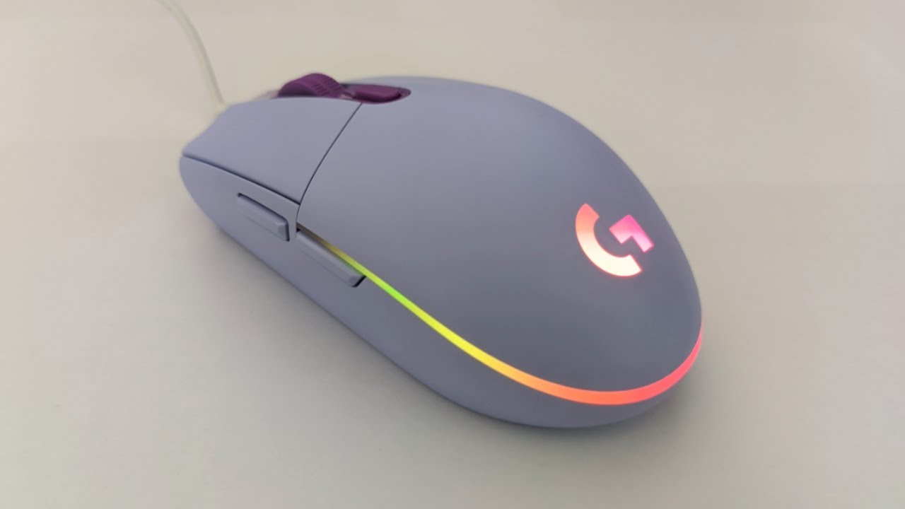 The best budget mouse in 2021 Logitech G203 Lightsync [Sub ITA] YouTube