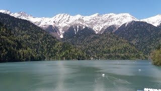 Экскурсия на озеро Рица Абхазия (видео без слов)