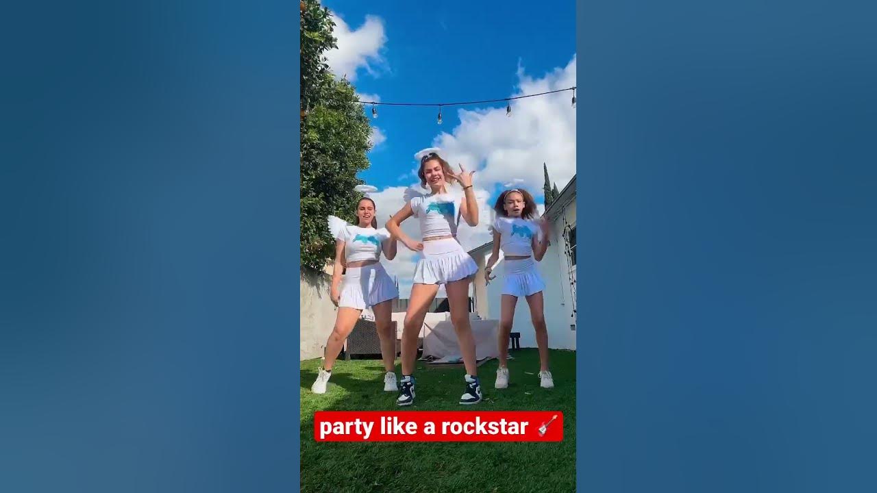 Песня party like a rockstar look like. Тренд рокстар из тик тока.