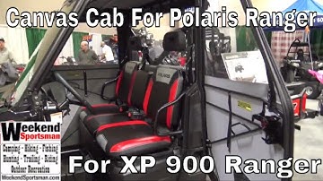 Soft Side Cab With Canvas Top For Polaris Ranger | Weekend Sportsman | #PolarisORV