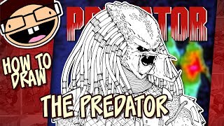 How to Draw the PREDATOR (Predator | Narrated Easy Step-by-Step Tutorial