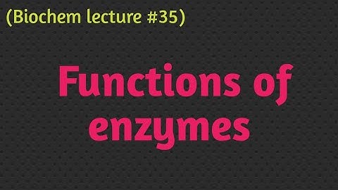 Functions of enzymes | characteristics of enzymes in urdu | Learn with Aroosa waheed
