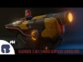 #04 - Blender 2.80 - Hard Surface Modeling Timelapse