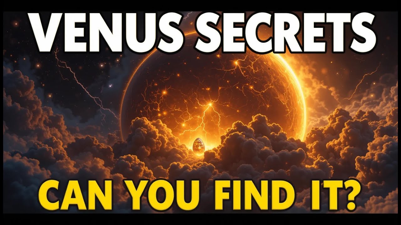 Venus: Earth’s Twin or Deadly Inferno? Can You Spot the Hidden Easter Egg?