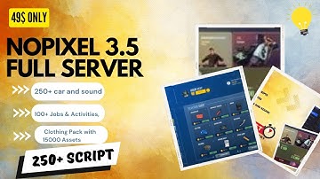 NoPixel 3.5 Inspired Full Server Package  Last Version Nopixel 3.5 QBCore
