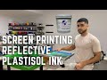 SCREEN PRINTING FROM HOME! | HOW TO SCREEN PRINT REFLECTIVE INK! | ALLUREGLOW INK