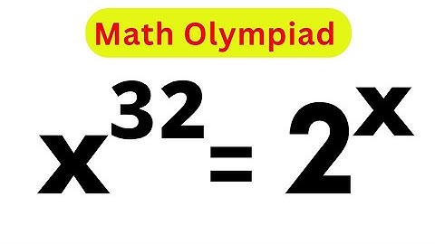 Germany | A Nice Exponential Simplification Math Problem | Math Olympiad