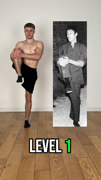 Bruce Lee skills level 1 to 10 🐉 #amazing #workout #training #gym #flexibility #mobility #yoga #wtf