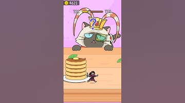 Siam and Ninja HIDE AND SEEK LEVEL 718 || Cat Escape Infinity || #shorts #short #shortsvideo