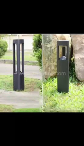 Modern LED Lawn Lamps Solar Outdoor Garden Landscape Lighting Villa Courtyard Bollard Light