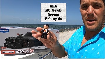 Brand New Arrma Felony 6s Amateur Unboxing and First Run!!